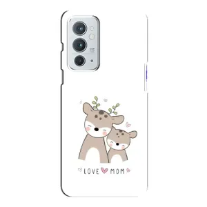Чехол с принтом «Оленята мама и малыш» для OnePlus 9RT