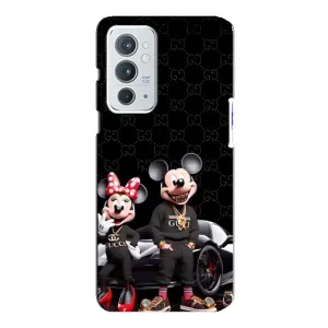 Чехол Disney Mouse OnePlus 9RT (PREMIUMPrint) (Семья Маусов)