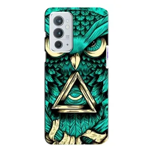 Чехол с птицами на OnePlus 9RT (VPrint) (Сова с глазом)