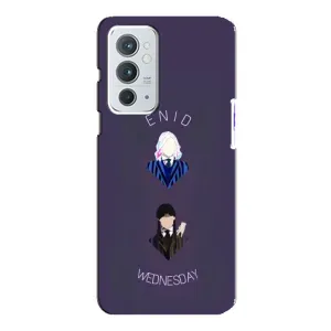 Чехлы Венсдей на OnePlus 9RT Уэнсдей (AlphaPrint) (Уэнздей и подруга)