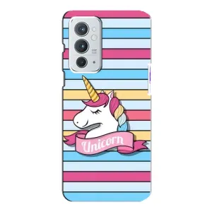 Чехол для Ван Плюс 9РТ - (Единорожки - Новинки) (AlphaPrint) (Unicorn)