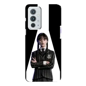 Чехлы Венсдей на OnePlus 9RT Уэнсдей (AlphaPrint) (W-Wednesday)