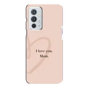 Чехол с принтом «Сердце маме» для OnePlus 9RT