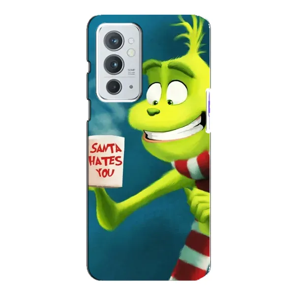 Чехол с принтом «Зеленый Гринч» для OnePlus 9RT