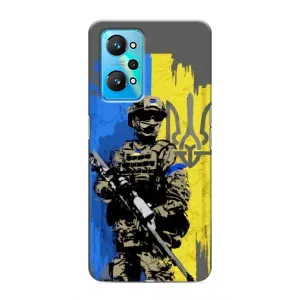 Чехлы с картинкой ЗСУ для Realme GT Neo 2 (AlphaPrint) (АРТ солдат)