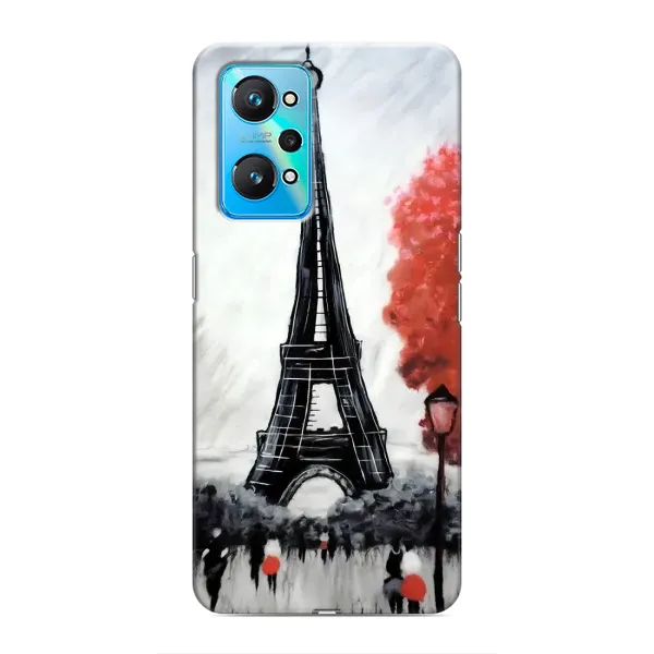 Чехол с принтом «Башня в Париже» для Realme GT Neo 2