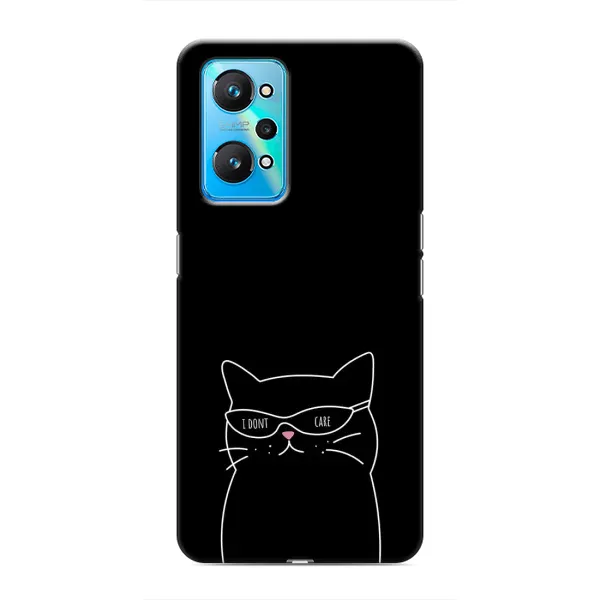 Чехол с принтом «Равнодушный кот» для Realme GT Neo 2 Чехол с принтом «Равнодушный кот» для Realme GT Neo 2