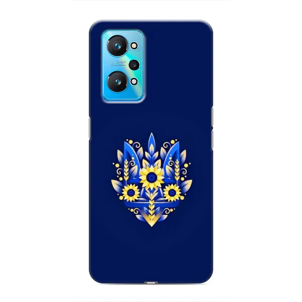 Чехол с принтом «Цветочный Герб» для Realme GT Neo 2
