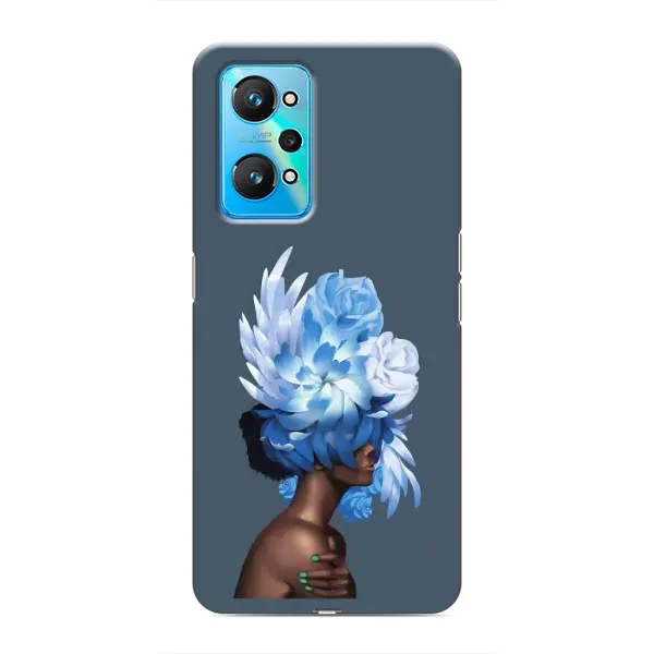 Чохол з принтом «Квіти на голові» для Realme GT Neo 2