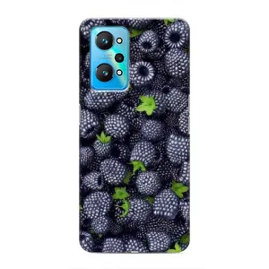 Чехлы с Фруктами для Realme GT Neo 2 (VPrint) (Ежевика)