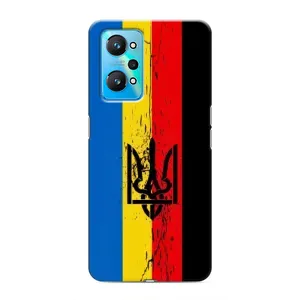 Украинские Чехлы для Realme GT Neo 2 с картинкой УПА (AlphaPrint) (Флаг УПА)