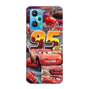Силіконовий чохол Маквін для Realme GT Neo 2 (Колаж Блискавка Маквін)