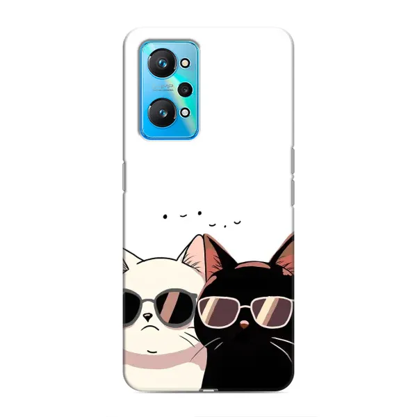 Чехол с принтом «Коты в очках» для Realme GT Neo 2 Чехол с принтом «Коты в очках» для Realme GT Neo 2