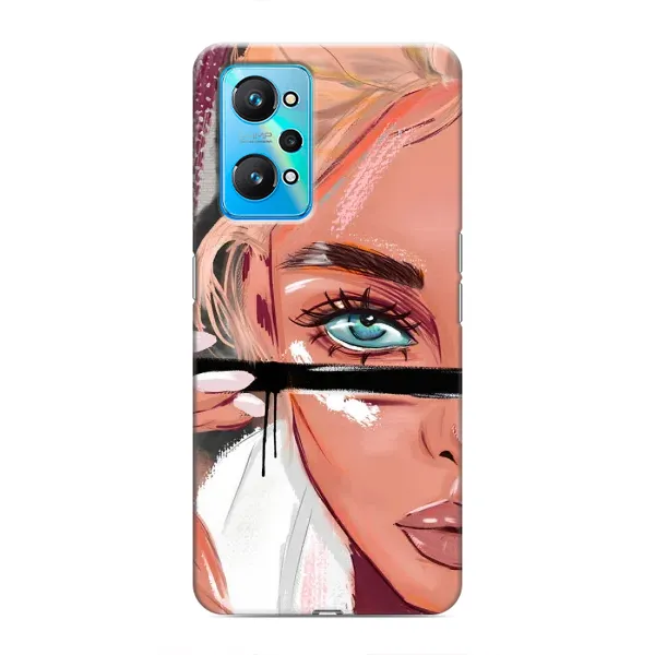 Чехол с принтом «Макияж» для Realme GT Neo 2
