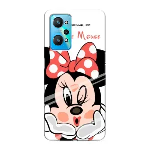 Эксклюзивный чехол для Realme GT Neo 2 (AlphaPrint - Мультяшные) (Маус Минни)