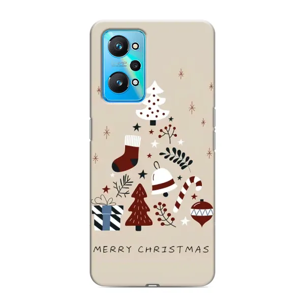 Чехол с принтом «Merry Christmas» для Realme GT Neo 2
