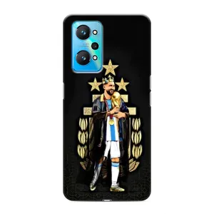 Чехлы для Realme GT Neo 2 (Leo чемпион) (AlphaPrint) (Месси Король)