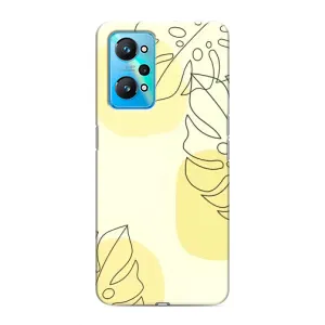 Силиконовый чехол с принтом в цветах на Realme GT Neo 2
