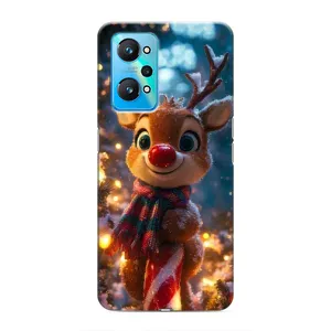 Чехол с принтом «Олень с шарфом» для Realme GT Neo 2