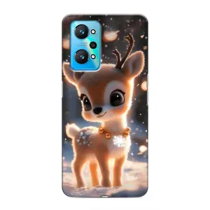 Чехол с принтом «Олененок» для Realme GT Neo 2