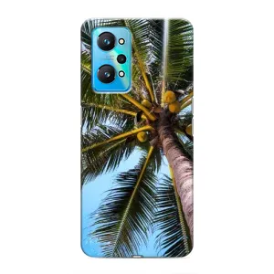 Силиконовый чехол с КАРТИНКАМИ лето для Realme GT Neo 2 (AlphaPrint) (Пальма)