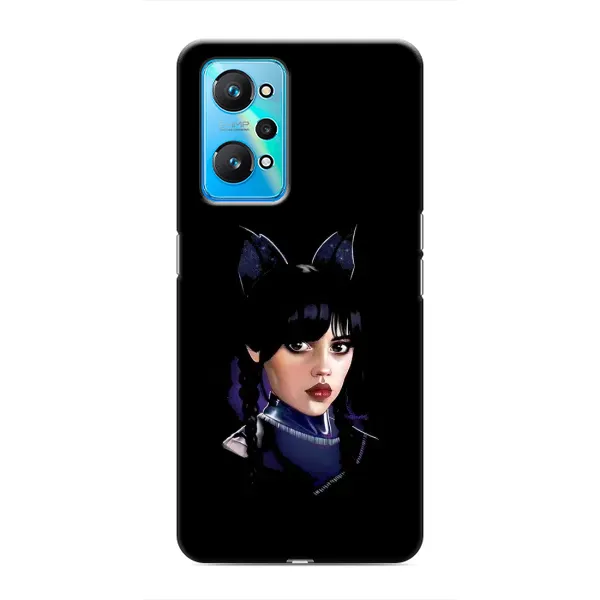 Чехол с принтом «серьезная Уэнздей» для Realme GT Neo 2 Чехол с принтом «серьезная Уэнздей» для Realme GT Neo 2