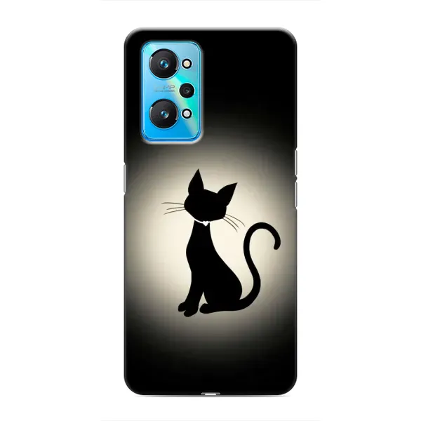Чохол з принтом «Силует котика» для Realme GT Neo 2 Чохол з принтом «Силует котика» для Realme GT Neo 2