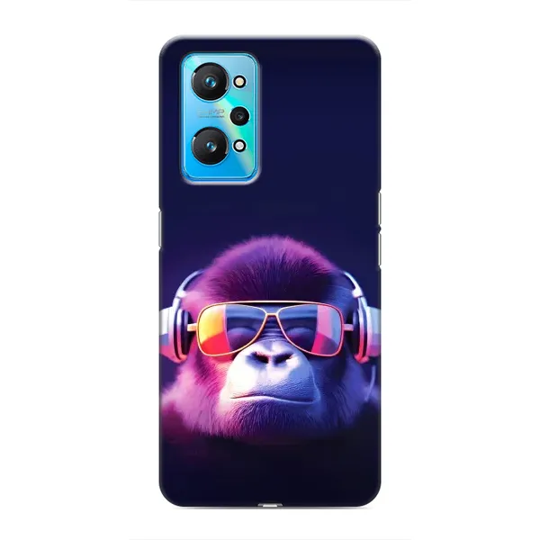 Чохол з принтом «Стильна мавпа» для Realme GT Neo 2