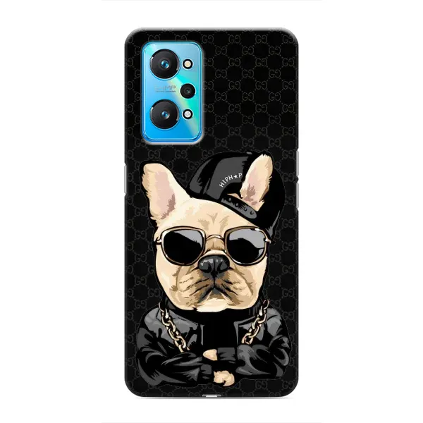 Чехол с принтом «Стильная собака» для Realme GT Neo 2
