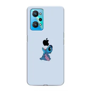 Чохол з принтом Стіч на Realme GT Neo 2 (Stitch apple)