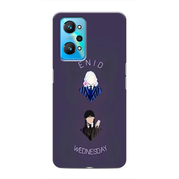 Чехол с принтом «Уэнздей и подруга» для Realme GT Neo 2 Чехол с принтом «Уэнздей и подруга» для Realme GT Neo 2