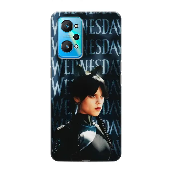 Чехол с принтом «Уэнздей кошка» для Realme GT Neo 2 Чехол с принтом «Уэнздей кошка» для Realme GT Neo 2