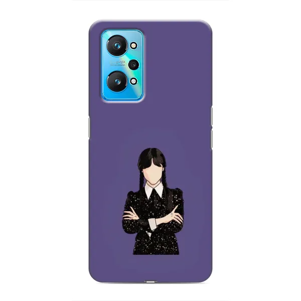 Чехол с принтом «Уэнздей в черном» для Realme GT Neo 2 Чехол с принтом «Уэнздей в черном» для Realme GT Neo 2