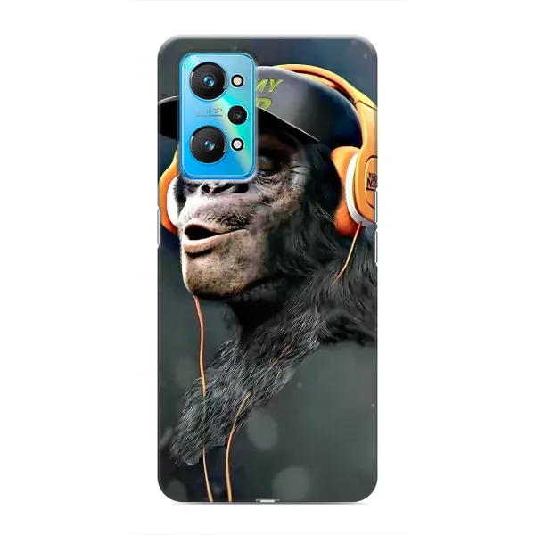 Чохол з принтом «В навушниках» для Realme GT Neo 2
