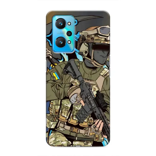 Чехол с принтом «Воин ВСУ» для Realme GT Neo 2