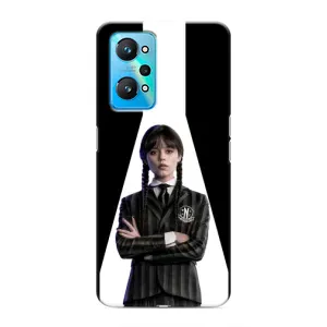 Чехлы Венсдей на Realme GT Neo 2 Уэнсдей (AlphaPrint) (W-Wednesday)