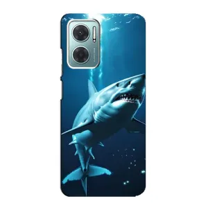 Чехол с принтом «Акула под водой» для Xiaomi Redmi Note 11E