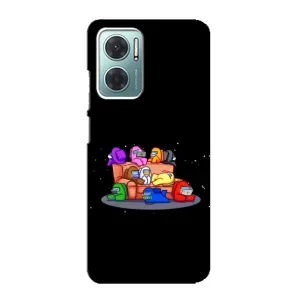 Чехол Амонг Ас для Xiaomi Redmi Note 11E (AlphaPrint) (Амонг-ас)