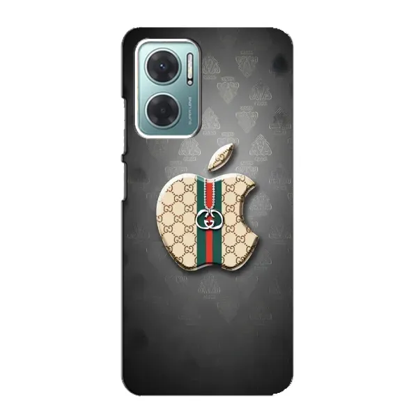 Чехол с принтом «Apple gucci» для Xiaomi Redmi Note 11E Чехол с принтом «Apple gucci» для Xiaomi Redmi Note 11E