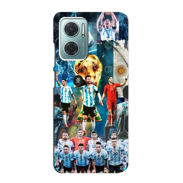 Чохол з принтом «Аргентина Мессі» для Xiaomi Redmi Note 11E