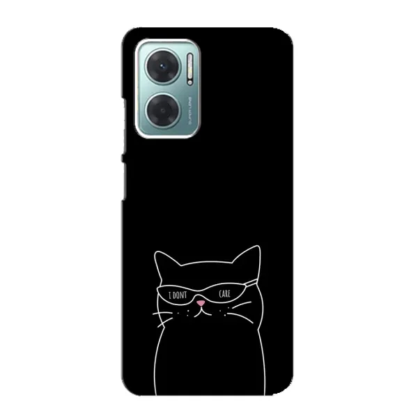 Чохол з принтом «Байдужий кіт» для Xiaomi Redmi Note 11E Чохол з принтом «Байдужий кіт» для Xiaomi Redmi Note 11E