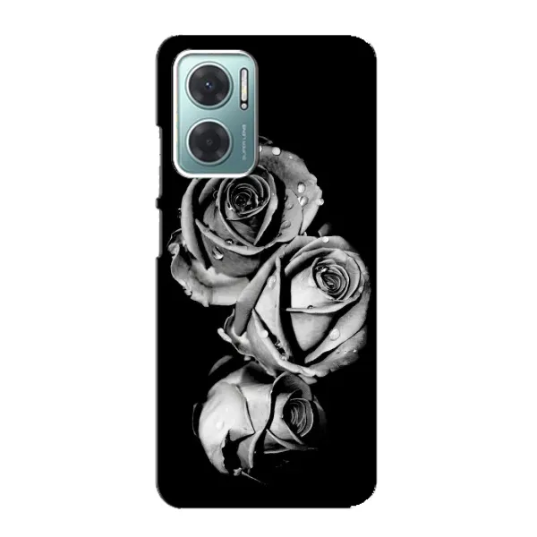 Чохол з принтом «Чорна троянда» для Xiaomi Redmi Note 11E Чохол з принтом «Чорна троянда» для Xiaomi Redmi Note 11E