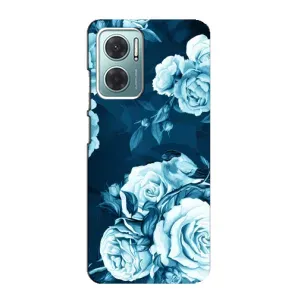 Чехлы (ART) Цветы на Xiaomi Redmi Note 11E (VPrint) (Блактині бутони)