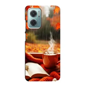 Чехол с принтом «Кофе и дождь» для Xiaomi Redmi Note 11E