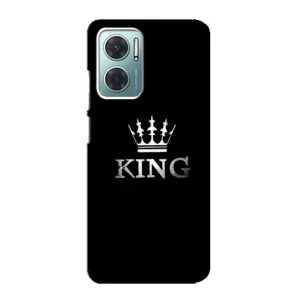 Чохол з Короною Сяоми Редмі Ноут 11Е - (AlphaPrint) (KING)