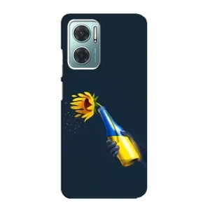 Чохол для Патріота України Xiaomi Redmi Note 11E - (AlphaPrint) (Коктель молотова)