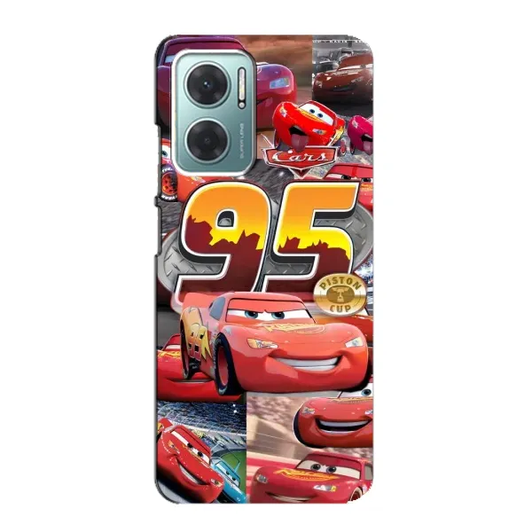 Чохол з принтом «Колаж Блискавка Маквін» для Xiaomi Redmi Note 11E