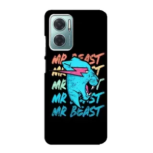 Чохли Містер Біст для Сяоми Редмі Ноут 11Е (logo Mr beast)