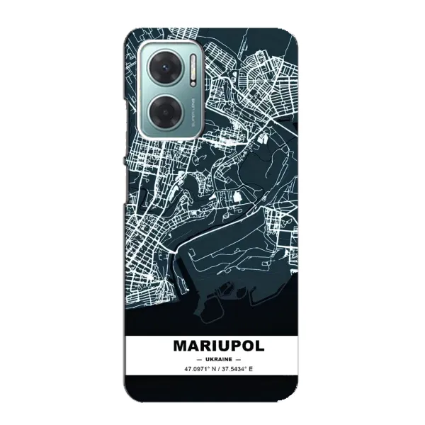 Чохол з принтом «Маріуполь» для Xiaomi Redmi Note 11E