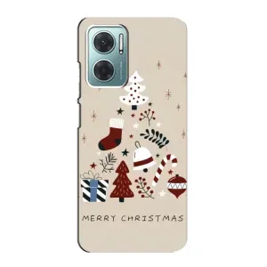 Різдвяні, Святкові Чохли для Сяоми Редмі Ноут 11Е (Merry Christmas)